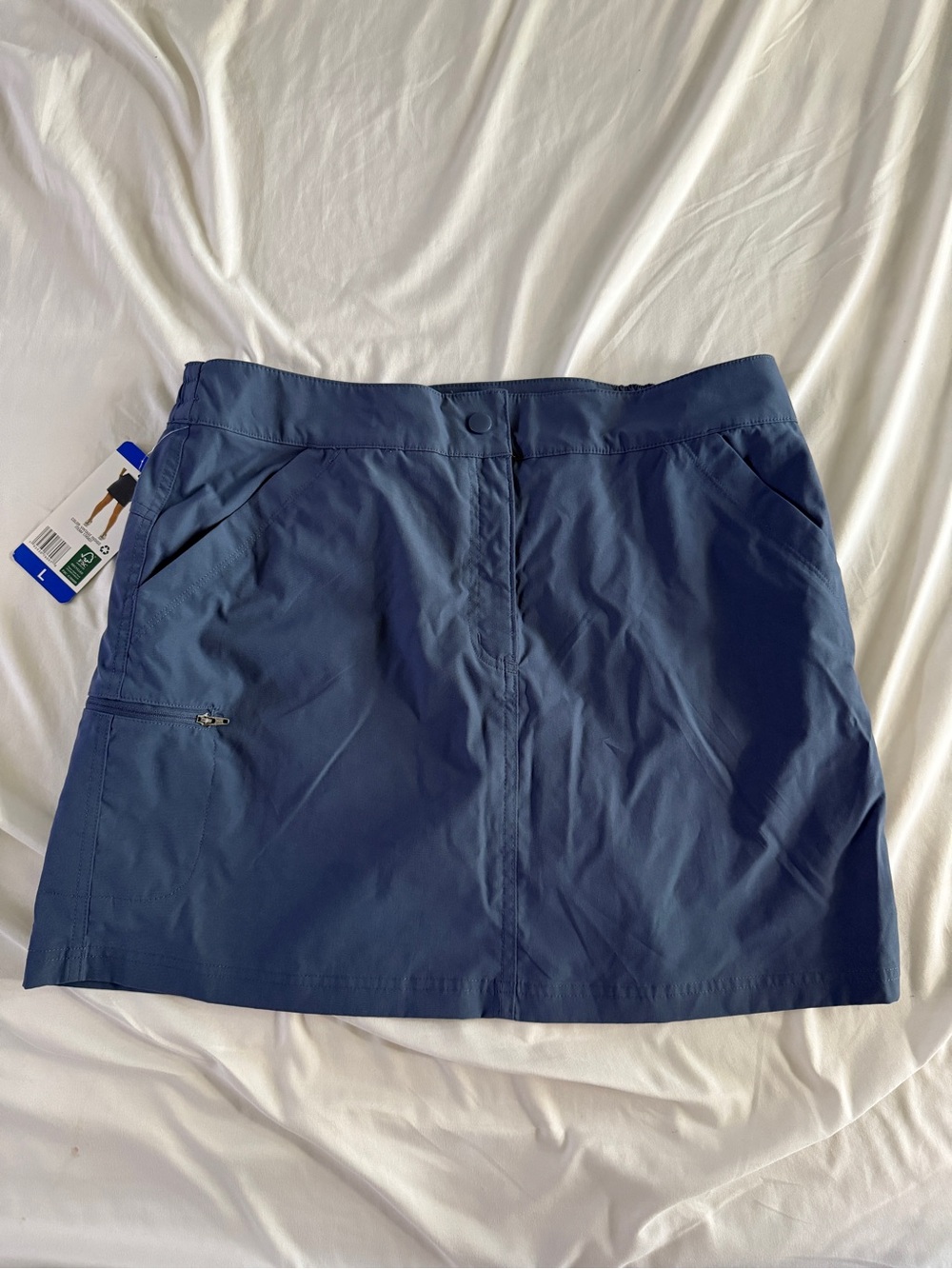 32 Degrees Cool Womens Lightweight Skort, Indigo,